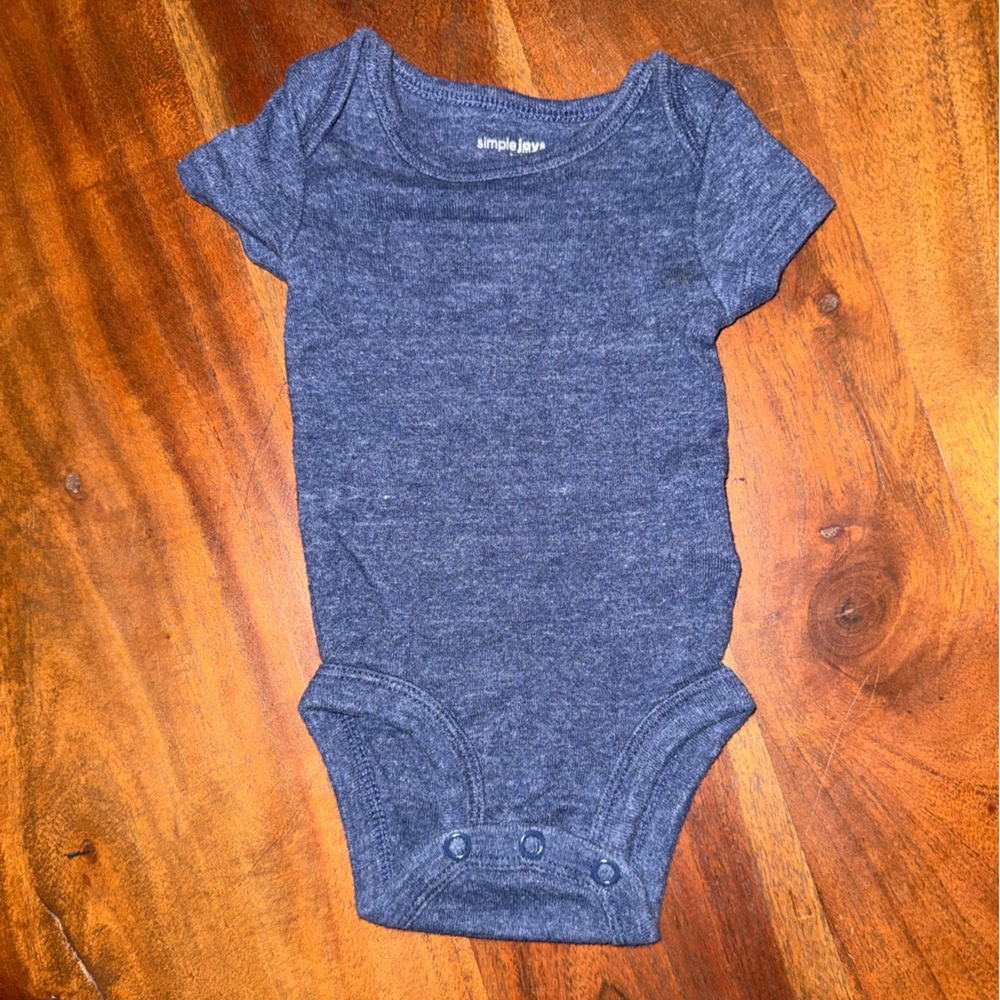 Simple Joys Heather Blue‎ Kids Bodysuit